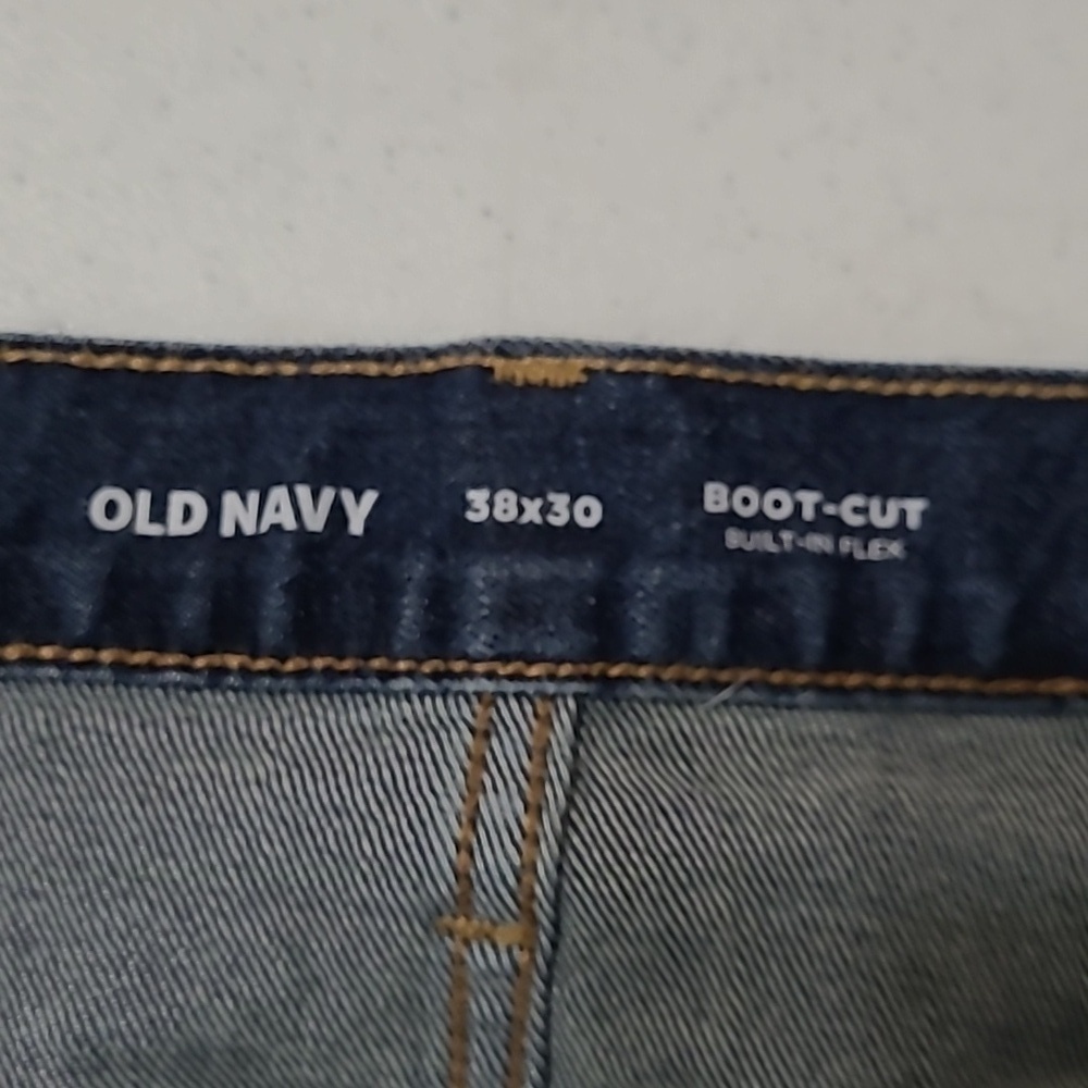Old Navy Men's Bootcut Jeans size 38x30 - Picture 3 of 7